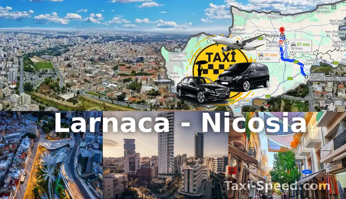 Larnaca Nicosia taxi transport Airport