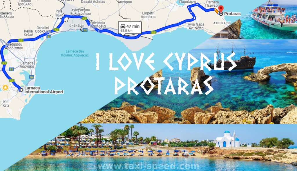 TAXI from Airport Larnaca to Protaras / Paralimni / Pernera
